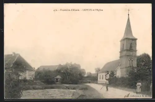AK Lepuix, Panorama & l`Eglise