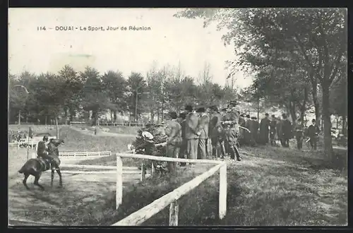 AK Douai, Le Sport, Jour de Reunion
