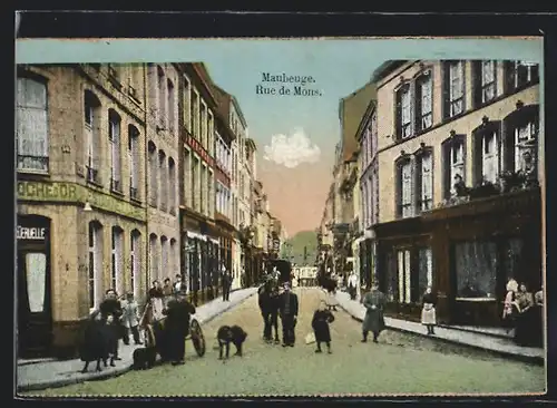 AK Maubeuge, Rue de Mons
