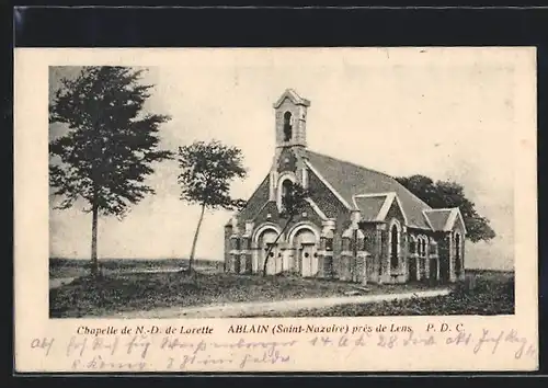 AK Ablain /Saint Nazaire, Chapelle de N. -D. de Lorette