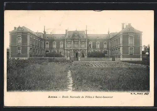 AK Arras, Ecole Normale de Filles à Saint-Sauveur