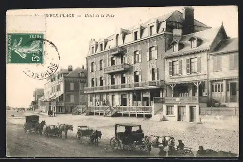 AK Berck-Plage, Hotel de la Paix