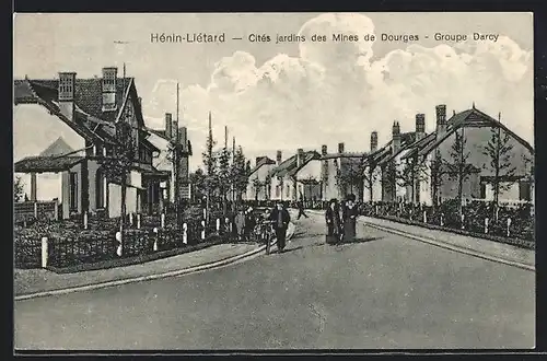AK Hénin-Liétard, Cites jardins des Mines de Dourges, Groupe Darcy