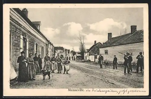 AK Menneville, Ortspartie