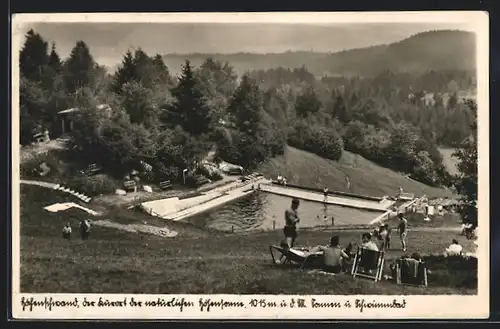 AK Höchenschwand i. Schwarzwald, Schwimmbad