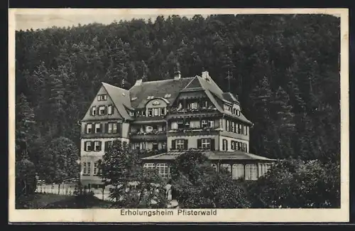 AK Sulz a. N., Erholungsheim Pfisterwald