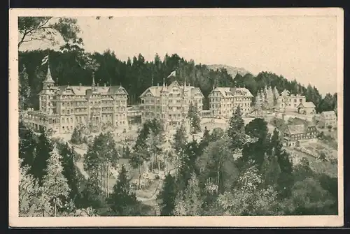 AK Villingen im Schwarzwald, Waldhotel und Kurhaus