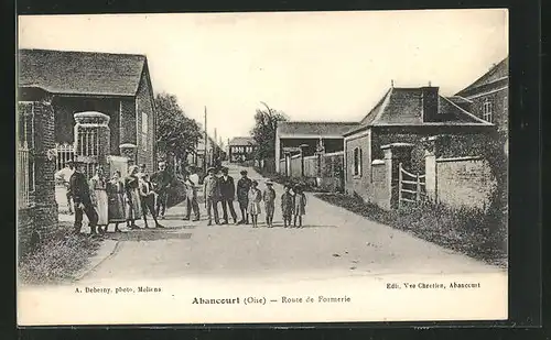 AK Abancourt, Route de Formerie