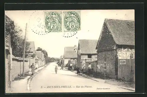 AK Jouy-sous-Thelle, Rue du Plaine