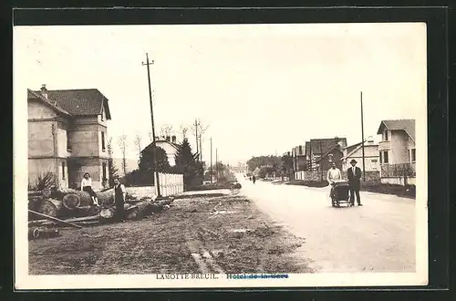 AK Lamotte-Breuil, Hotel de la Gare