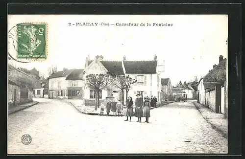 AK Plailly, Carrefour de la Fontaine