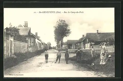 AK Sainte-Geneviéve, Rue du Camp-du-Puits