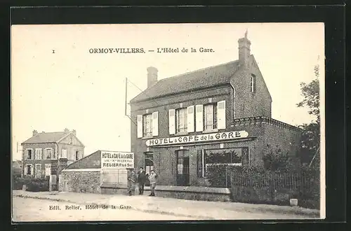 AK Ormoy-Villers, L`Hotel de la Gare