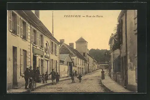 AK Verberie, Rue de Paris