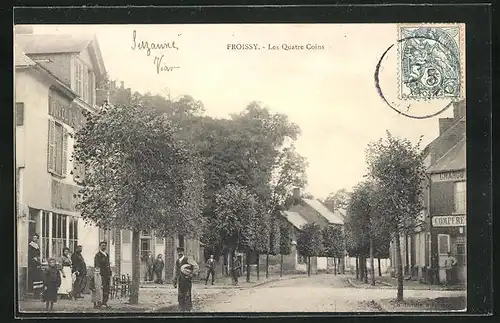 AK Froissy, Les Quatre Coins, Strassenpartie