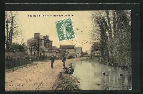 AK Neuilly-en-Thelle, Hameau de Bellé