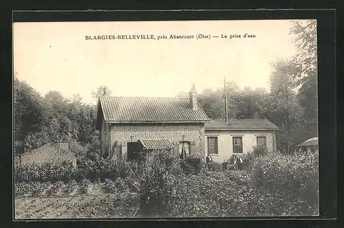 AK Abancourt, la prise d'eau