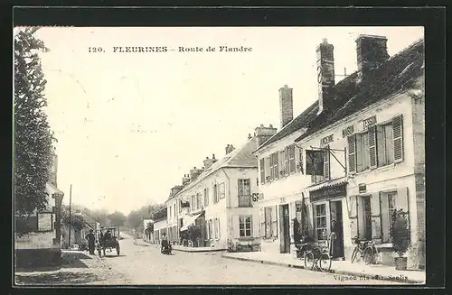 AK Fleurines, Route de Flandre