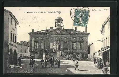 AK Tournus, Place de l'Hotel de Ville