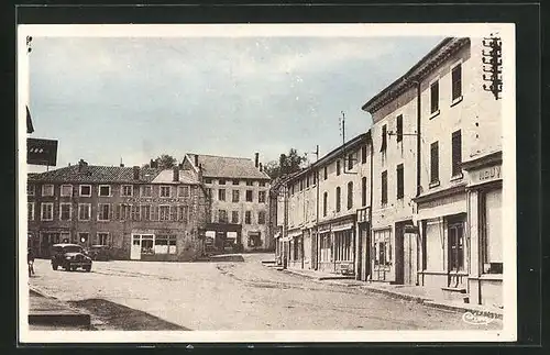 AK Tramayes, Place du Marché