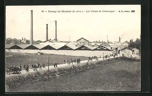 AK Paray-le-Monial, Les Usines de Céramique