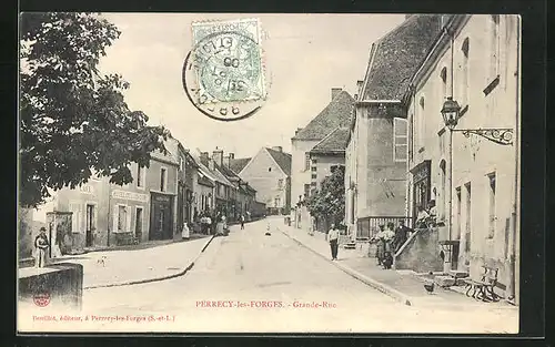 AK Perrecy-les-Forges, Grande-Rue