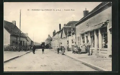 AK Perrecy-les-Forges, Grande-Rue