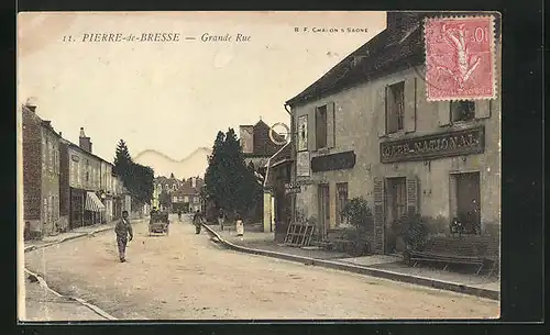 AK Pierre-de-Bresse, Grande Rue