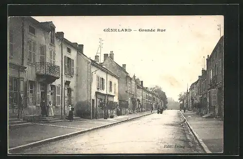 AK Génelard, Grande Rue