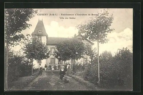 AK Cuisery, Etablissement d'Aviculture de Bresse, Villa des Sables