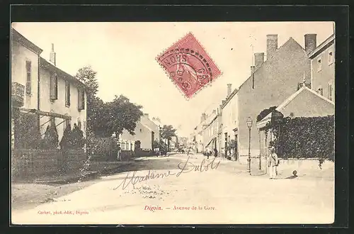 AK Digoin, Avenue de la Gare