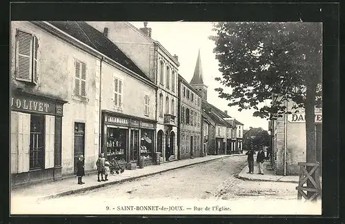 AK Saint-Bonnet-de-Joux, Rue de l'Eglise