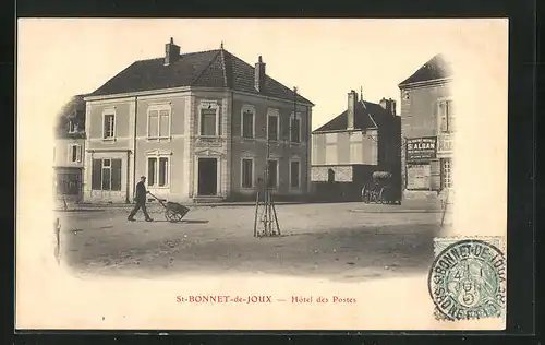 AK Saint-Bonnet-de-Joux, Hotel des Postes