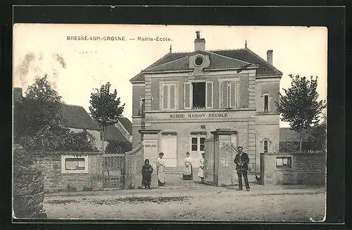 AK Bresse-sur-Grosne, Mairie-Ecole