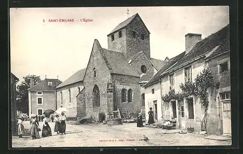 AK Saint-Émiland, L'Eglise
