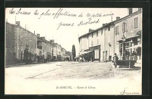 AK St-Sorlin, Route de Cluny