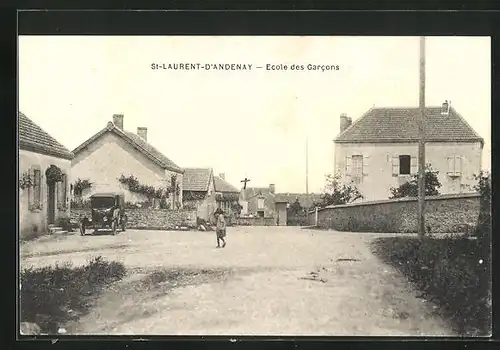 AK St-Laurent-d`Andenay, Ecole des Garcons