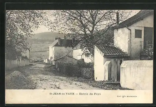 AK St-Jean-de-Vaux, Entrée du Pays