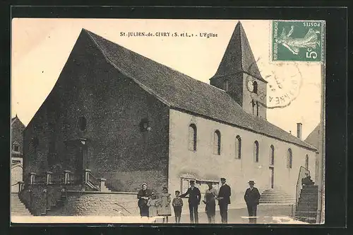 AK St-Julien-de-Civry, L`Eglise