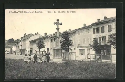 AK Tramayes, Place du Champ de Foire