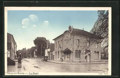 AK Pierre-en-Bresse, La Poste