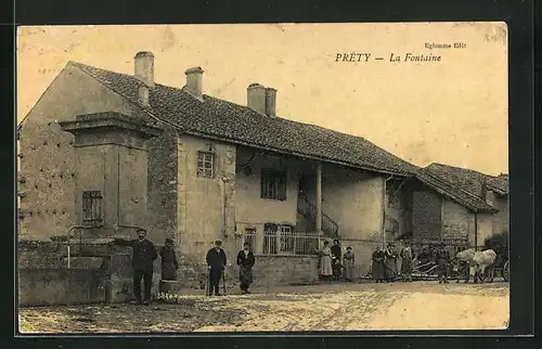 AK Préty, La Fontaine