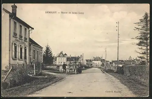 AK Demigny, Route de Saint-Loup