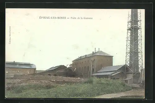 AK Épinac-les-Mines, Puits de la Garenne