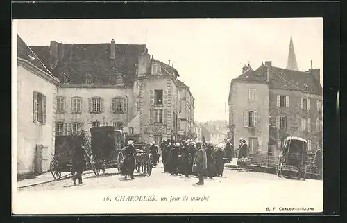 AK Charolles, Un Jour de Marché