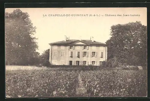 AK La Chapelle-de-Guinchay, Chateau des Jean-Lorons