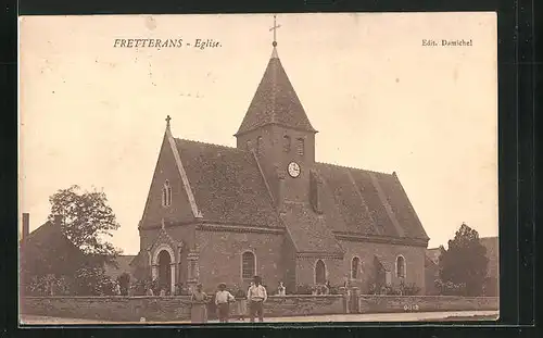 AK Fretterans, Vue sur l`Eglise