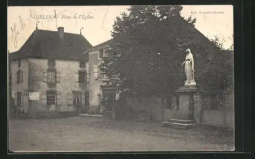 AK Gibles, Place de l'Église