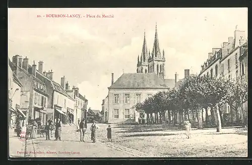 AK Bourbon-Lancy, Place du Marché