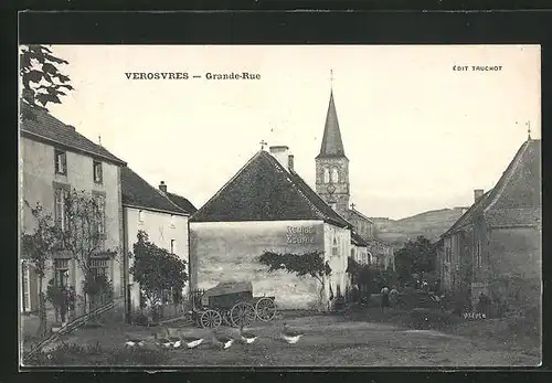 AK Verosvres, Grande-Rue